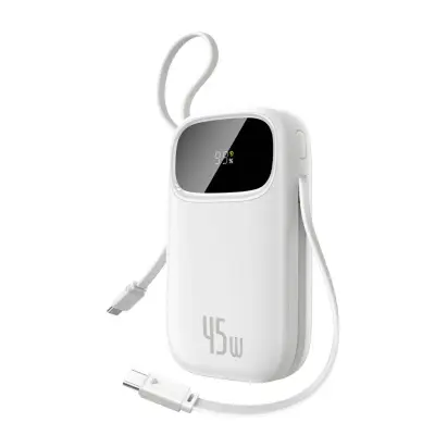 Power bank Baseus EnerFill FC31 20000mAh 45W z vgrajenimi kabli