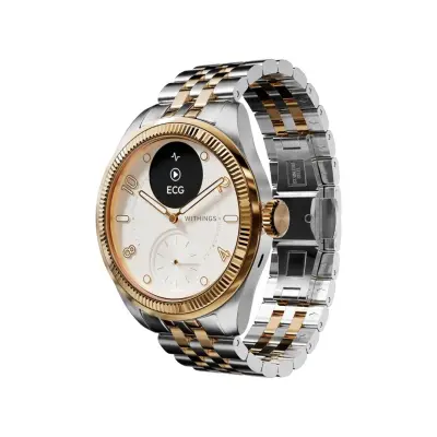 Pametna ura Withings Scanwatch Nova Brilliant 39mm Zlata