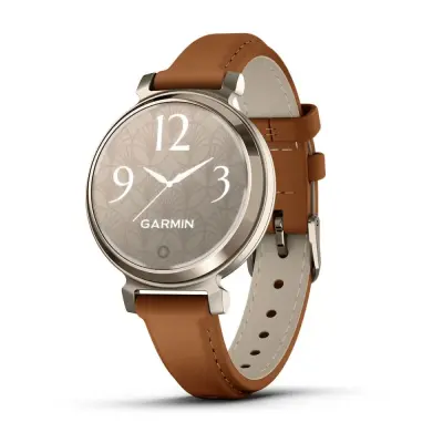 Pametna ura Garmin Lily 2 Classic rjava usnjena