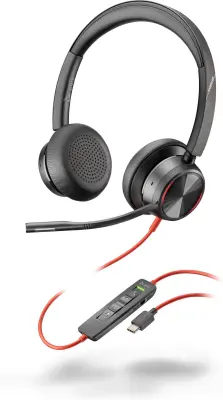 Slušalke HP Blackwire 8225 USB-C z napredno tehnologijo za odpravljanje šuma