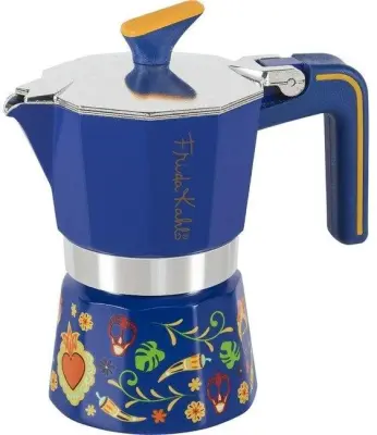 Moka posoda Pedrini 3TZ Frida Kahlo modra