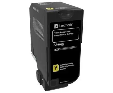 Toner kartuša Lexmark 74C2SYE Rumena