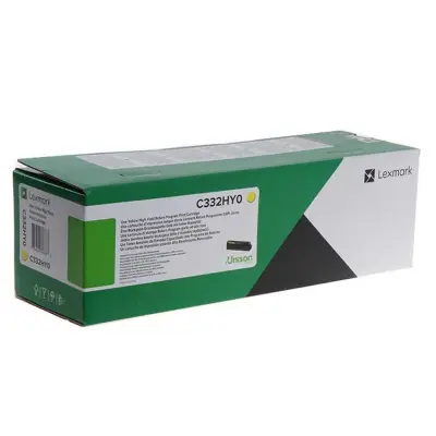 Toner kartuša Lexmark C332HY0 rumena visoke kapacitete