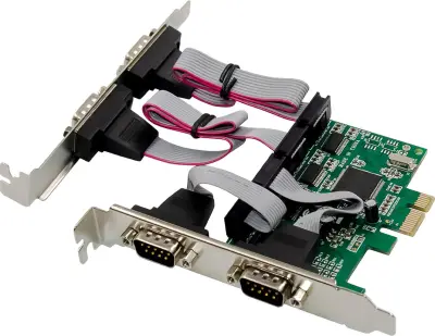 PCIe kartica InLine 4-port RS-232 nizkoprofilna