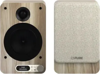 Stereo sistem Pure Classic Active bela/oak 80W