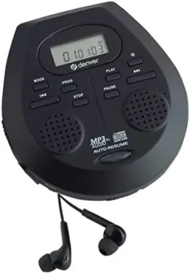 Prenosni CD predvajalnik Denver DMP-395B z LCD zaslonom
