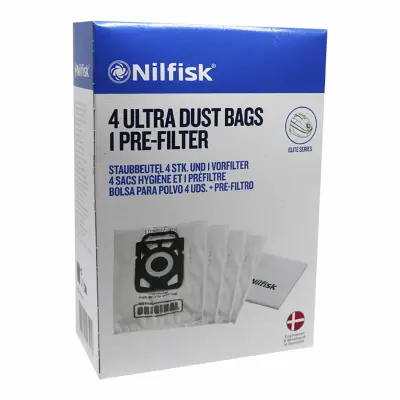 Vrečke za sesalnik Nilfisk Ultra Dustbag 4+1