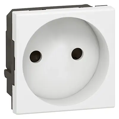Električna vtičnica Legrand Mosaic 2P 16A 1 modul
