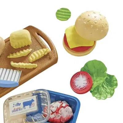 Igrača za otroke MGA Creative Chefs Cheeseburger in Pomfri