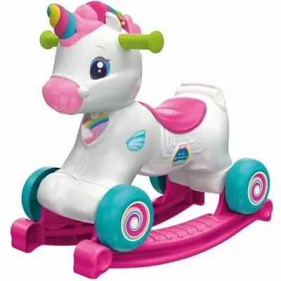Jouet à bascule Clementoni Licorne à bascule z rožnato barvo