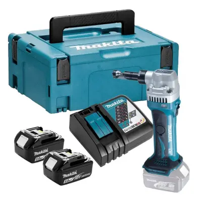 Akumulatorski nibbler Makita DJN161RTJ 18V 2x5Ah