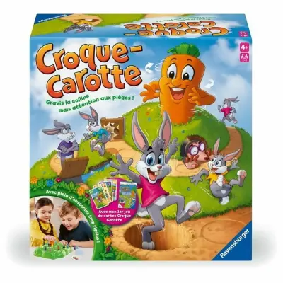 Družabna igra Ravensburger Croque Carotte z več značilnostmi