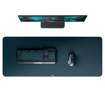 Gaming podloga Leitz extra velika temno siva 100x40cm