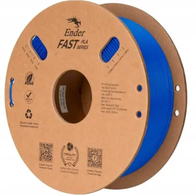 3D tiskalnik filament Creality Ender Fast PLA modra 1kg