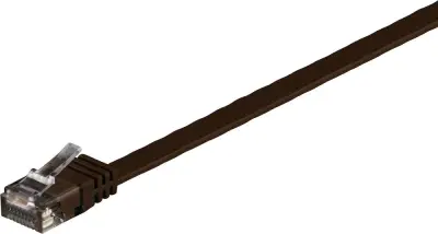 Omrežni kabel Goobay CAT 6 rjav 5m