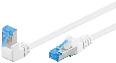 Ethernet kabel Goobay Cat6a 3m s 90° konektorjem