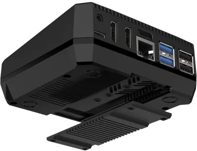 Ohišje za Raspberry Pi 5 Argon ONE V3 z NVMe razširitvijo