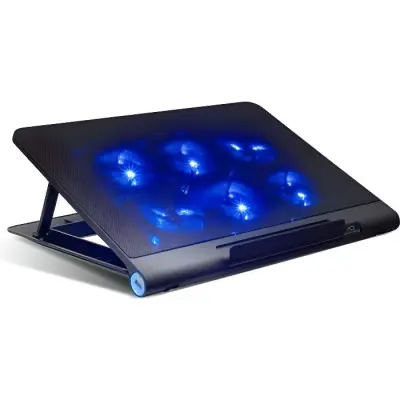 Hladilnik za prenosne računalnike Advance Airstream Pro s 6 LED ventilatorji