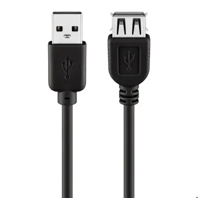 Câble USB 2.0 Goobay 3 m, črn