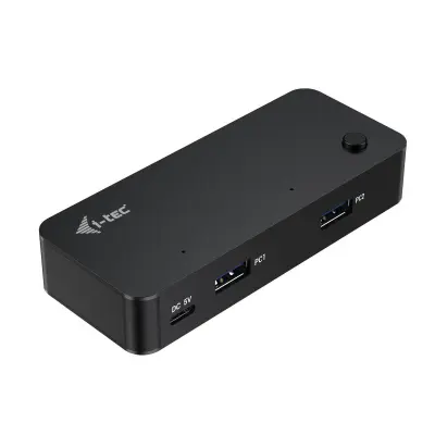 KVM koncentrator i-tec Modèle KVM z 2 USB-C in 2 USB-A 3.0