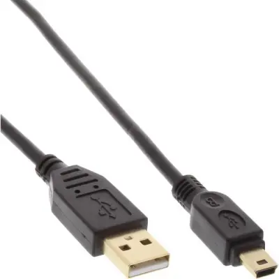 Kabel USB 2.0 InLine 31805P 0.5m črn