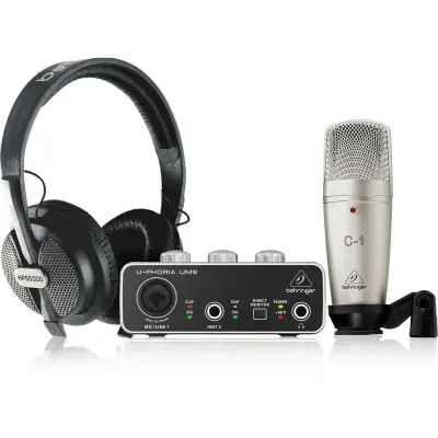 Kombinacija za snemanje Behringer U-PHORIA STUDIO