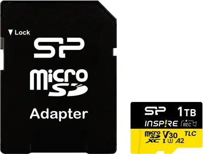 MicroSDXC Silicon Power SP001TBSTXLA2V1NSP 1 TB 170/150 MB/s