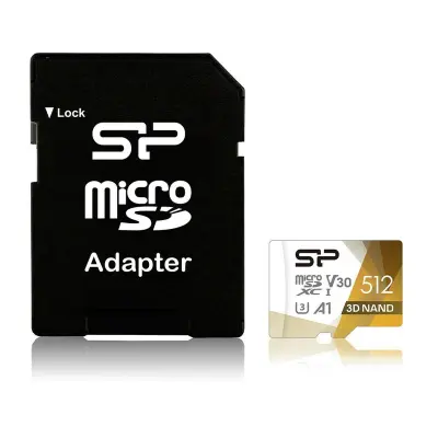Pomnilniška kartica Silicon Power Superior Pro 512GB UHS-I U3 V30 + SD adapter