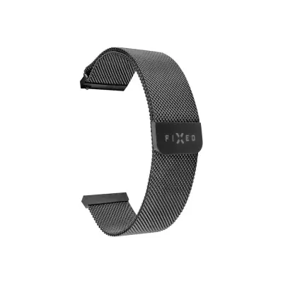 Pametna ura + FIXED + Mesh strap + Črna barva