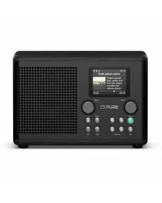 Internetni radio Pure Classic H4i črn 10W