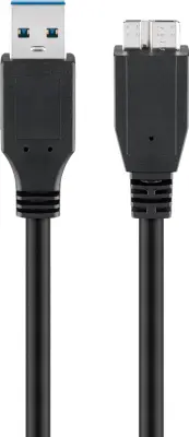 USB kabel Goobay 95027 3m Micro-B