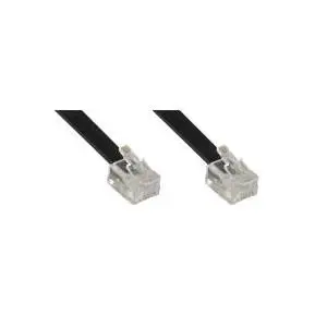 Kabel za telefon InLine RJ12 moški-moški 2m
