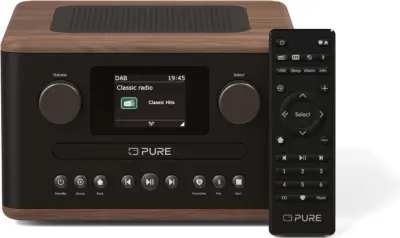 Digitalni radio Pure Classic C-D4 rjava/walnut