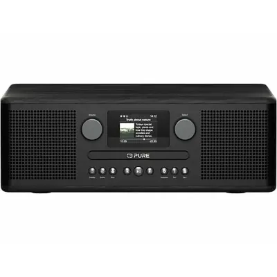 Internetni radio Pure Classic C-D6i črn/siv