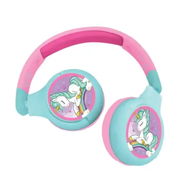 Slušalke za otroke Lexibook Unicorn 2 v 1 Bluetooth 85 dB