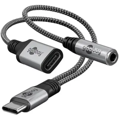 Adapter za avdio Goobay 74524 USB-C na 3.5mm