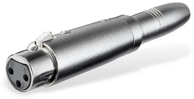 Avdio adapter Goobay XLR 003 6.35mm 3-pin