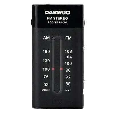 Prenosna radio Daewoo DW1109 AM/FM Super Bass 11.6cm
