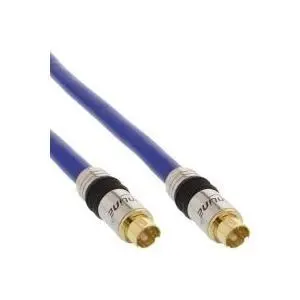 S-VHS kabel InLine PREMIUM z mini DIN 4-pinski