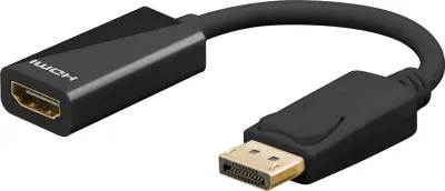 Goobay DisplayPort do HDMI adapter kabel 4K 60Hz
