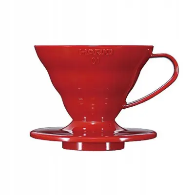 Dripper Hario V60-01 rdeč