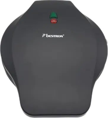 Gaufrier Bestron ASW217BL Noir avec design moderne
