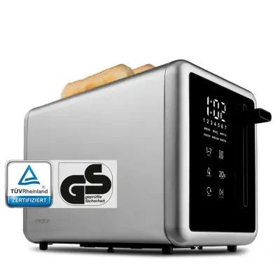 Toastnik Medion MD12102 iz nerjavečega jekla 850W
