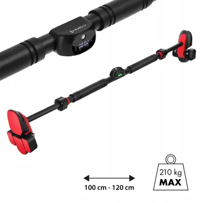 Pull-up bar HMS DD501 s štirimi točkami podpore 100-120 cm