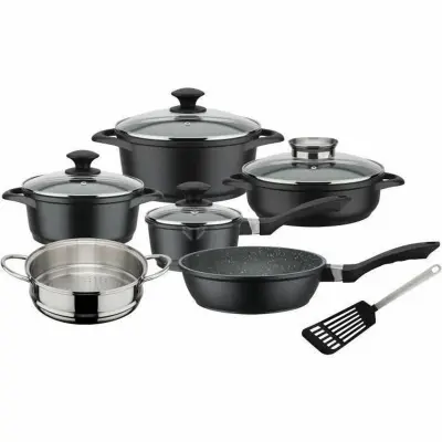 Kuhinjski pribor GSW Gourmet Granit 10-delni set