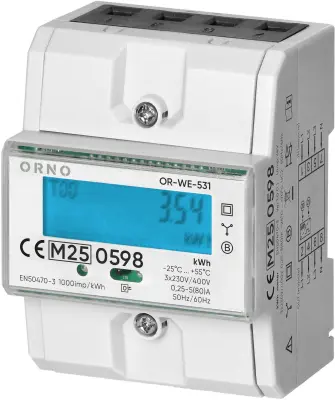 Števci energije Orno Compteur d'énergie LCD