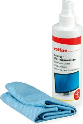 Čistilo za zaslone Roline 19.04.4160 z mikrovlakni krpo