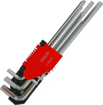 Set imbus ključev Awtools aw35011 dolgi 1.5-10.0mm 9 kosov