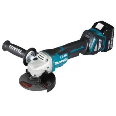 Brezžični mlinček Makita DGA518RTJU 18V 2x5Ah 125mm