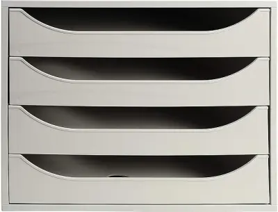 Filing cabinet Exacompta ecobox Gray